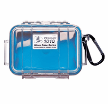 Pelican Micro Case # 1010 Clear / Blue Liner