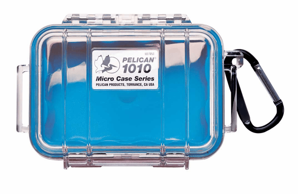 Pelican Micro Case # 1010 Clear / Blue Liner