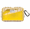Pelican Micro Case # 1040 Clear / YELLOW Liner