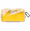 Pelican Micro Case # 1060 Clear / YELLOW Liner
