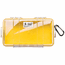 Pelican Micro Case # 1060 Clear / YELLOW Liner