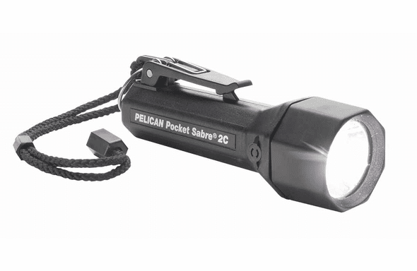 Pelican Pocket SabreLite 2C Pelican Flashlight 1820C - BLACK
