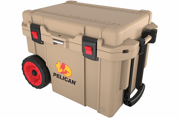Pelican ProGear Cooler with Wheels - 45 Quart - Tan - 45QW-Tan