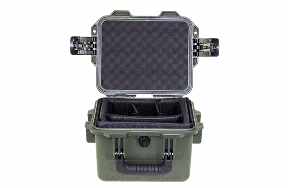 Pelican Storm Case iM2075 With Padded Dividers GREEN - 300 MOQ
