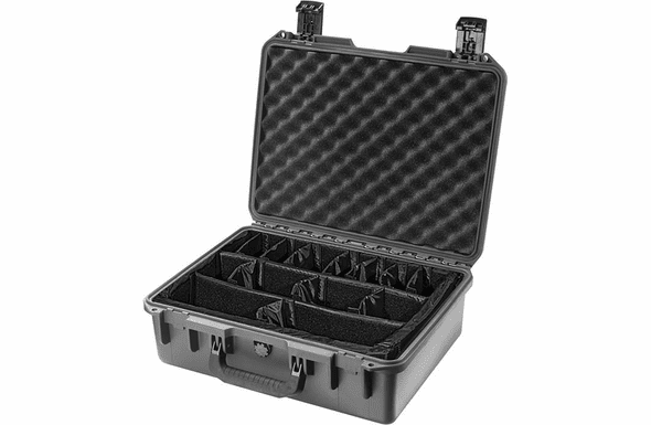 Pelican Storm Case IM2400  With Padded Dividers BLACK