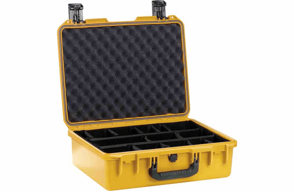 Pelican Storm Case IM2400  With Padded Dividers YELLOW 