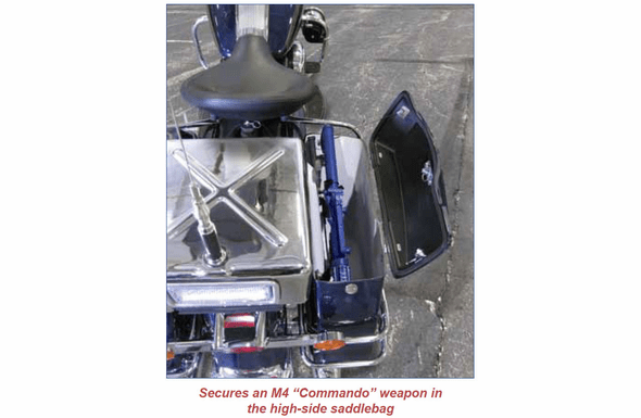 Progard Motorcycle Gun Rack - AR/M4 - GMM001