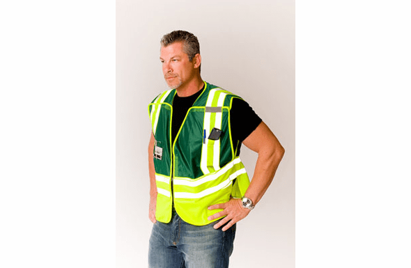 Safety Gear ANSI 207-2006 Public Safety Vest (CUSTOM) - 302-PSV-GRN