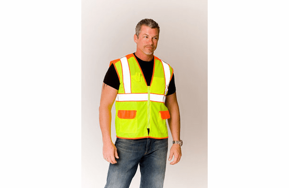 Safety Gear ANSI Class 2 Part Mesh Vest - 302-USV9