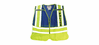 SafetyGear ANSI 207-2006 Public Safety Vest (POLICE) - 302-PSV-BLU