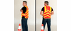 SafetyGear ANSI Class 2 Chevron Mesh High Visibility Vest - Reflective Orange - 302-CHEVOR15
