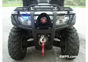 San Antonio Park Police Honda 4x4 ATV - Front View