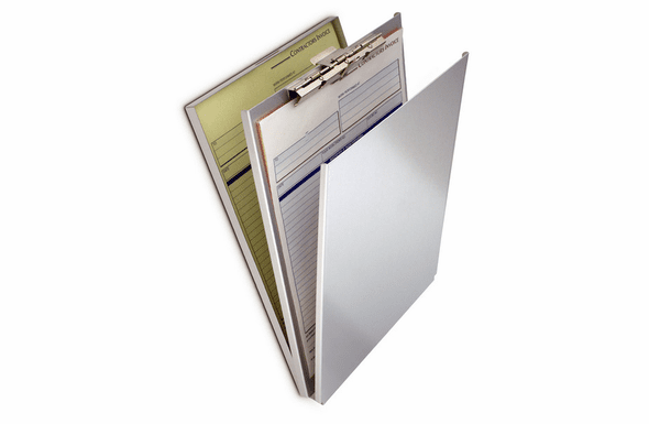 Saunders Recycled Aluminum Antimicrobial A-Holder AH4295 - 10003