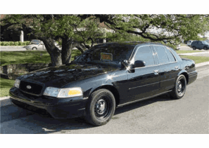 SOLD 2001 BLACK Ford Police Interceptor