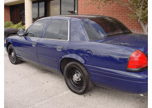 SOLD 2002 Ford P71 Blue