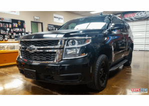SOLD 2015 Chevy Tahoe PPV - Black/White - K9 Ready 