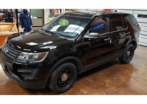 SOLD 2016 Ford Poilice Interceptor Utility 70K Black 1FM5K8AR6GGC36306