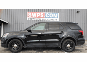 SOLD 2016 Ford Police Interceptor Utility Black 70k Miles 1FM5K8AR0GGC14902