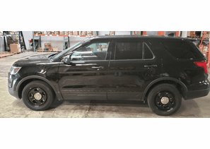 SOLD 2017 Ford Police Interceptor Utility Black 70k Miles 1FM5K8AR6HGB15597