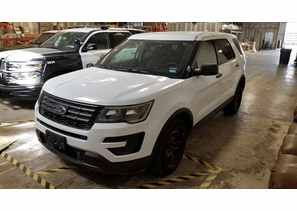 SOLD 2017 Ford Police Interceptor Utility White