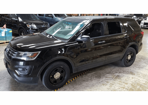 SOLD 2017 Ford Police Intreceptor Utility Black 70K miles 1FM5K8AR5HGB33640