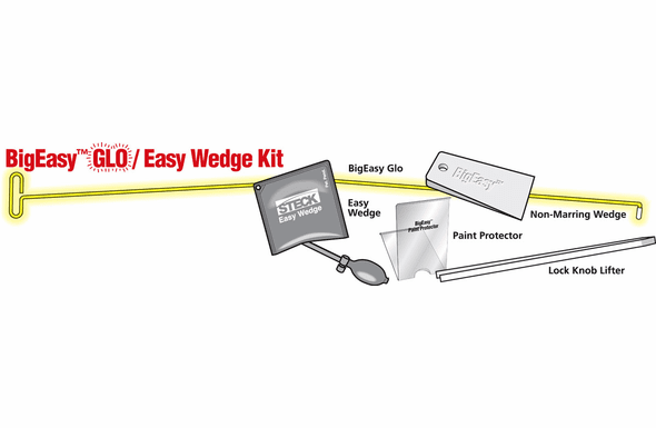 Steck BigEasy "GLO" Lockout Tools Kit w/ Easy Wedge - 32955