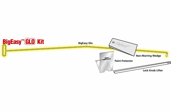 Steck BigEasy Public Safety Glo Lockout Tools Kit - 32950
