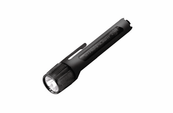 Streamlight 2AA LED Propolymer HAZ-LO Flashlight w/ batteries 67100 - Black