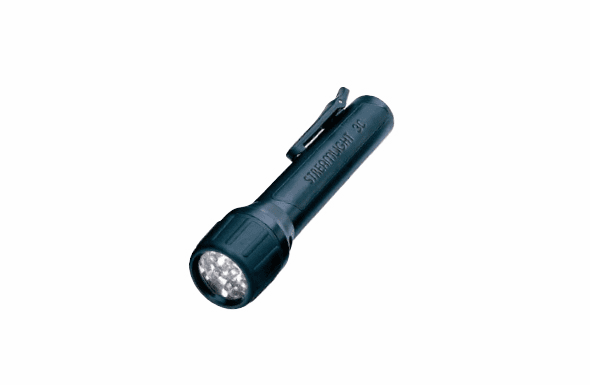 Streamlight 3C Propolymer LED Black Flashlight With White LED's  33302
