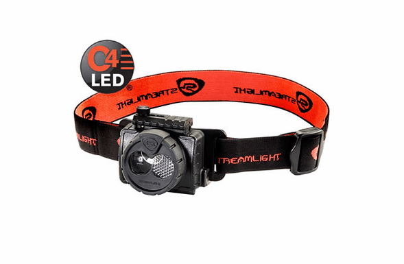 Streamlight Double Clutch Rechargeable USB LED Headlamp - Black - 61601
