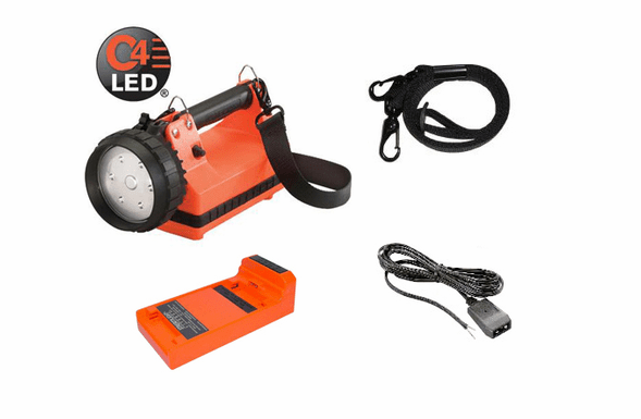 Streamlight E-Flood FireBox Vehicle Mount System Orange - DC Charger - 45815
