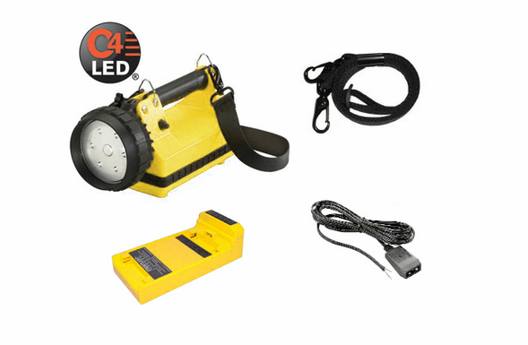 Streamlight E-Flood FireBox Vehicle Mount System yellow - DC Charger - 45831