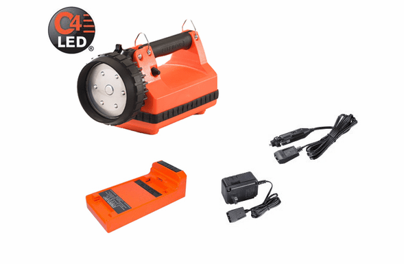 Streamlight E-Flood Power Failure System Orange - AC/DC -1 Charger - 45807