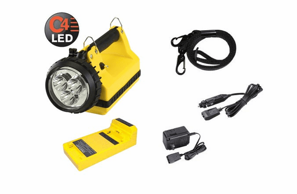 Streamlight E-Spot FireBox Standard System Yellow - AC/DC - 1 Charger - 45877