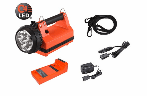Streamlight E-Spot LiteBox Standard System Orange - AC/DC - 1 Charger - 45851