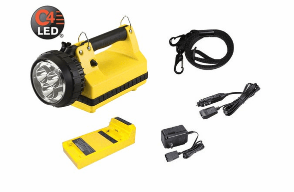 Streamlight E-Spot LiteBox Standard System Yellow - AC/DC - 1 Charger - 45871