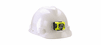 Streamlight Enduro Pro - 3 AAA, rubber hard hat strap,  elastic head strap, 3M DualLock - Black/Yellow 61422