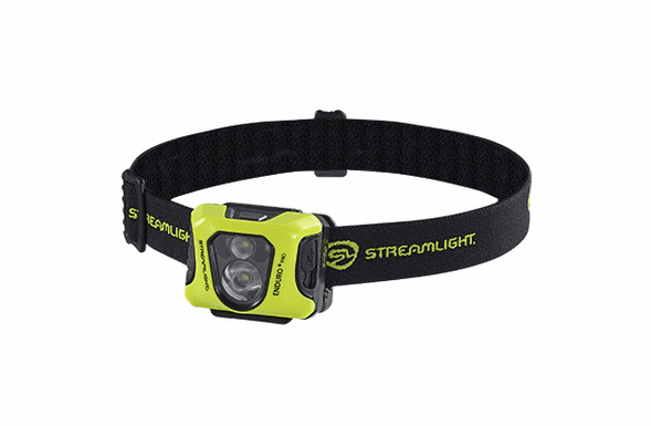 Streamlight Enduro Pro USB USB cord, elastic head strap Yellow 64135