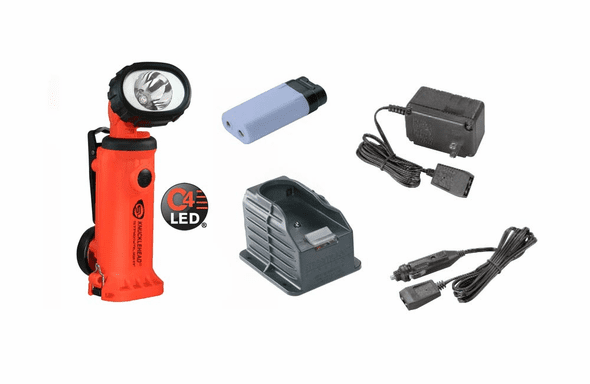 Streamlight Knucklehead Orange - Spot - AC/DC - 1 Steady Charger - 90757