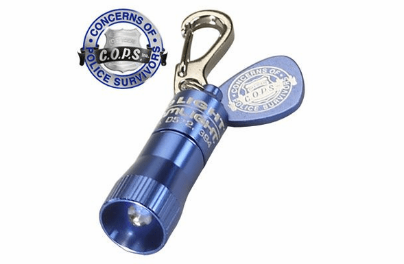 Streamlight Nano Light Micro-Miniature LED Key Chain Light - Blue - C.O.P.S. - 73002