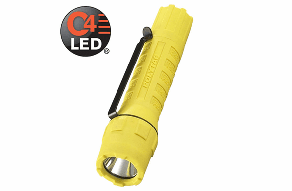 Streamlight PolyTac C4 LED Tactical Handheld Flashlight - Yellow - 88853