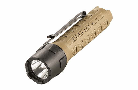 Streamlight PolyTac X LED Flashlight - Coyote Tan - 88602