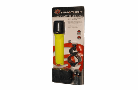 Streamlight Propolymer 3AA HAZ-LO C4 LED Helmet Lighting Kit - 68270