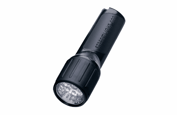 Streamlight Propolymer 4AA Black With White LED's 68302