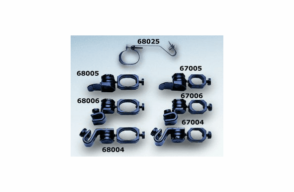 Streamlight ProPolymers 2AA Industrial Helmet Clamp - 67005