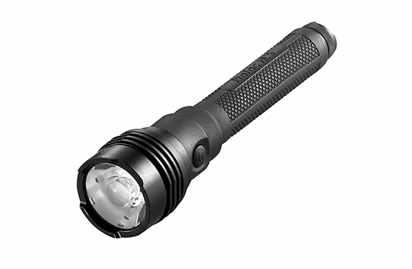 Streamlight ProTac HL5-X with 4 CR123A lithium batteries and wrist lanyard- Box - Black 88075