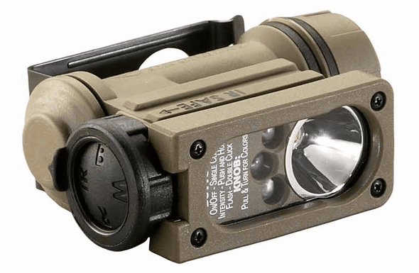Streamlight Sidewinder Compact II Military Model Helmet Mount Tan - 14510