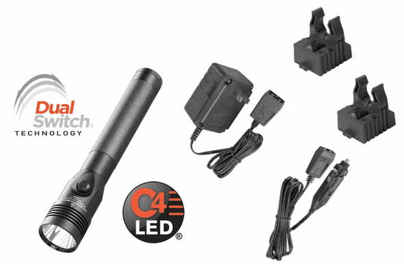 Streamlight Stinger DS LED HL - AC/DC - 2 Smart Chargers - 75454