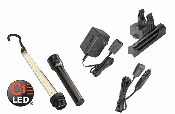 Streamlight Stinger Lite Pipe - AC/DC Smart PiggyBack Charger - 75654