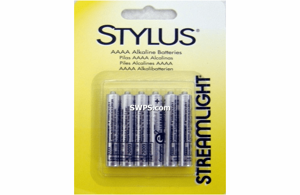 Streamlight Stylus AAAA Batteries - 6 pack